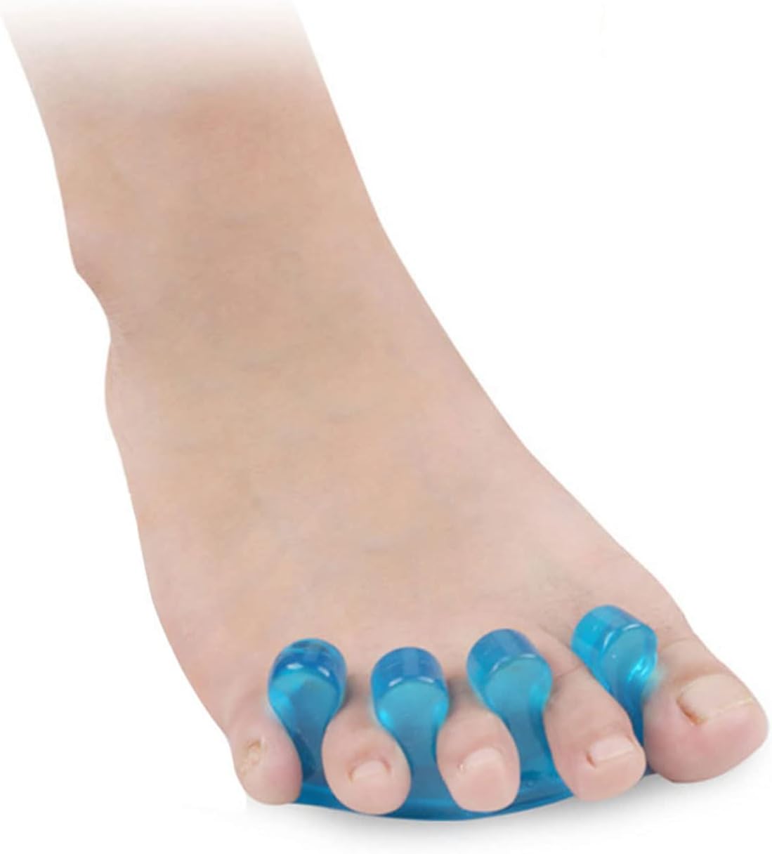 Gel Toe Separators Spreader 4 Pieces for Bunion Care Hammer Toes