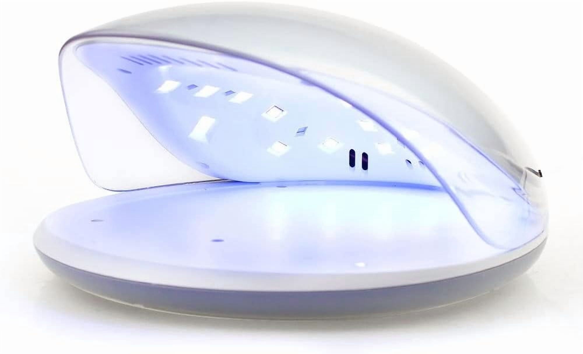 Gel UV LED Nail Lamp, Nail Dryer 60W Gel Nail Polish UV Light manciure/Pedicure Sun Light Curing Lamp with 3 Timers Professional Nail Art Tools Pink Valentine Gift for Woman Girl
