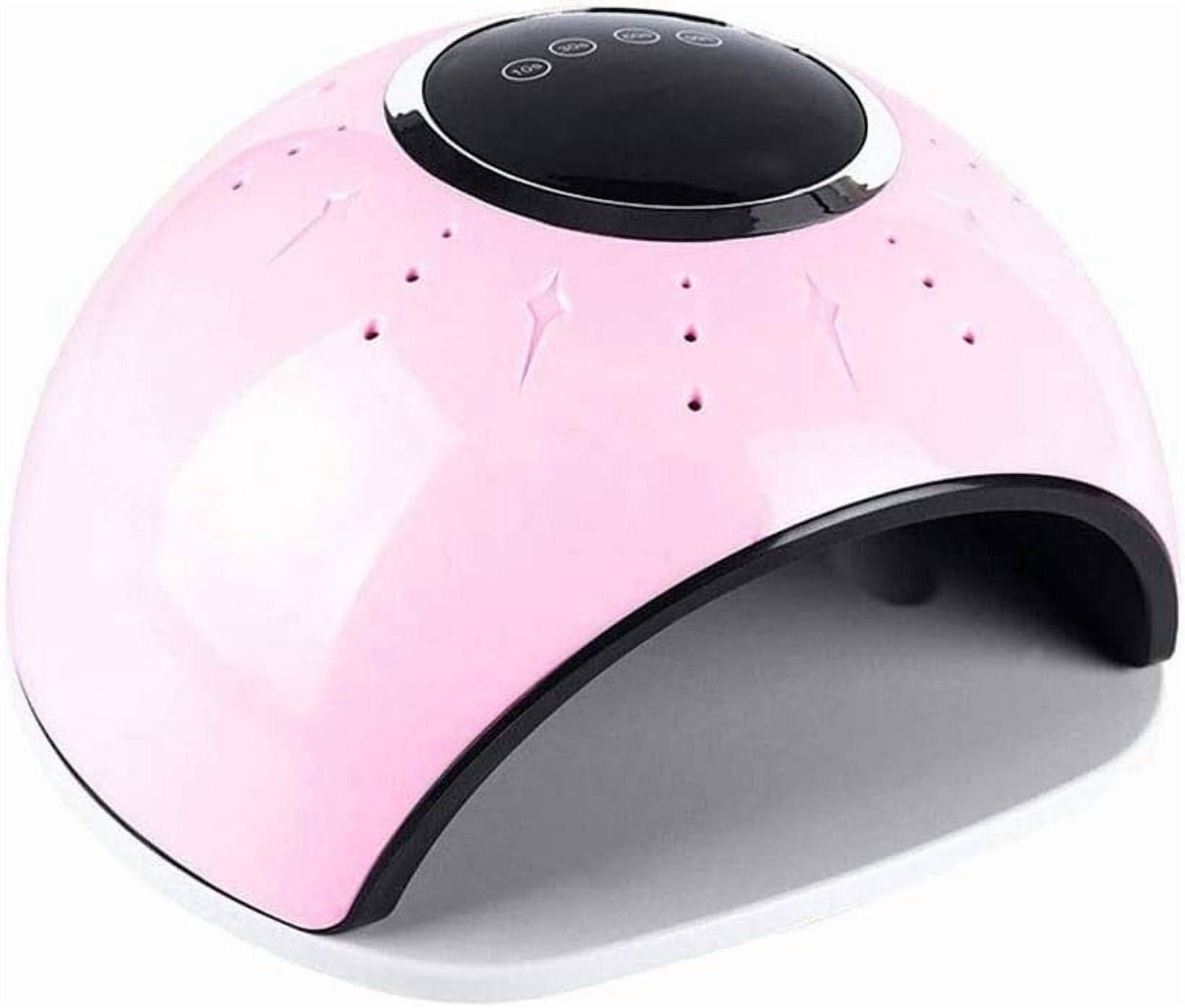 Gel UV Nail Lamp 72W UV LED Nail Dryer Light for Gel Nails Manicure Professional Sa Curing Lamp with 4 Timer Setting Sensor for Gel Nail Polish Curing Manicure