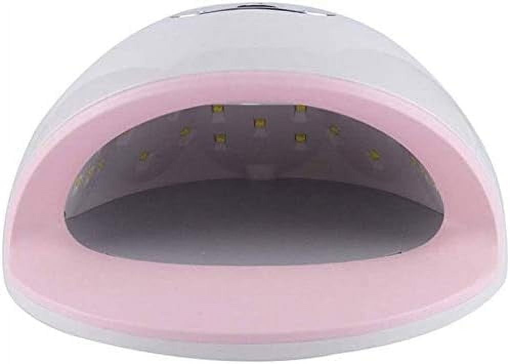 Gel UV Nail Lamp 72W UV LED Nail Dryer Light for Gel Nails Polish Manicure Professional Sa Curing Lamp with 3 Timer Setting Sensor