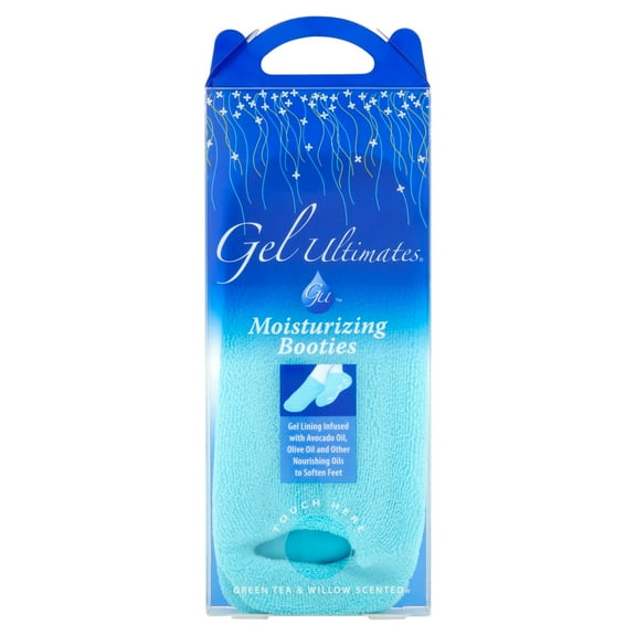 Gel Ultimates Green Tea & Willow Scented Moisturizing Booties