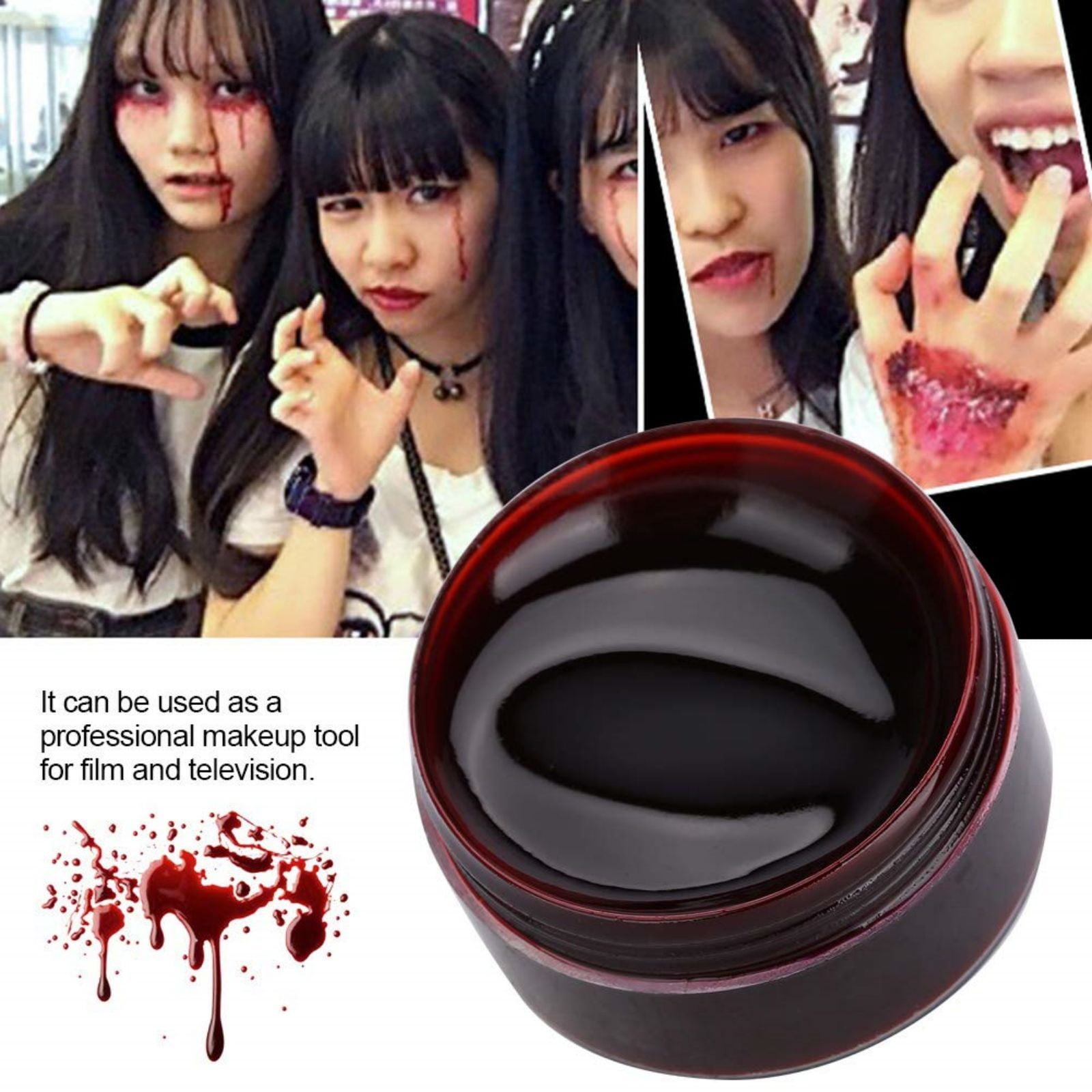 Gel Washable Coagulated Gel Realistic SFX Special Effects Makeup For