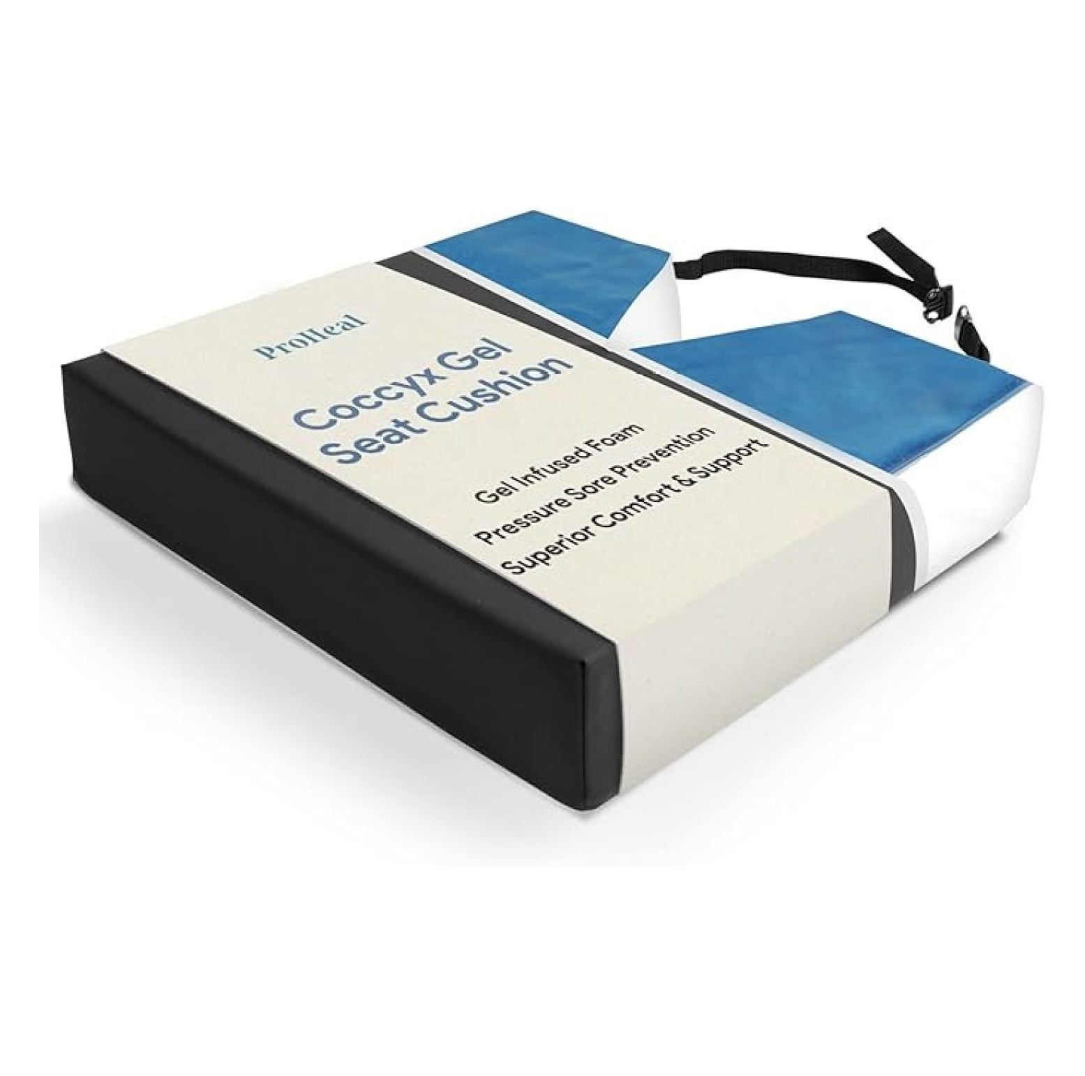 1 X GEL Seat Cushion With Cover -EGG Seat Cushion, Tailbone & Lubar