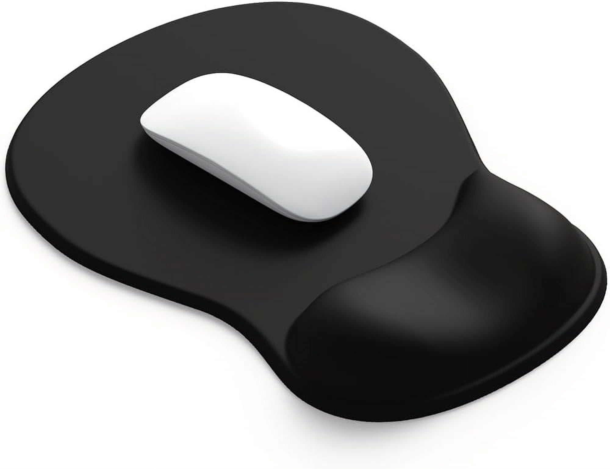 Gel Wrist Rest Mouse Pad-Ergonomic Office Mousepad with Wrist Support-Non-Slip, Design Desk Accessories Mat for Home&Game Decor (06Mocha Sand)
