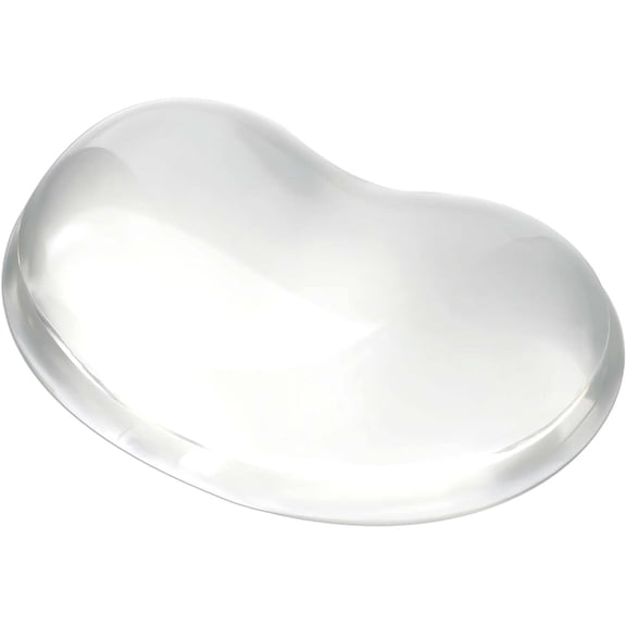 Gel Wrist Rest for Mouse, Transparent Cushion Support Pad Ergonomic Mouse Wrist, Hand Computer, Laptop, Office, Home, School