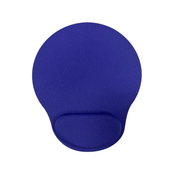 Gel Wrist Support, Drop-Ahaped Fabric Game Mouse Pad with Ergonomic Cushion, PC Laptop Anti-Slip Mat, 8.27x10 inch