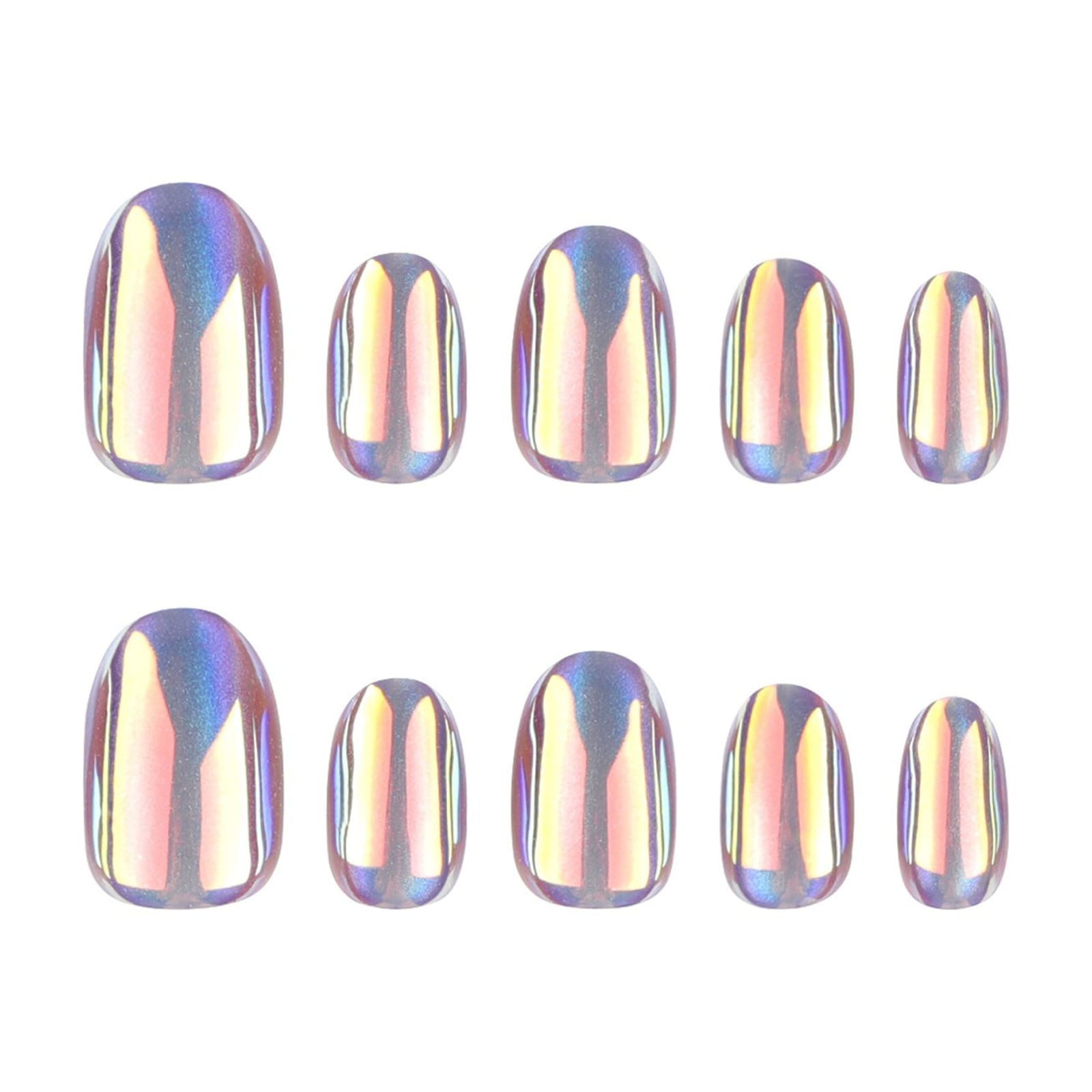 Gel X Tips Clear Coffin Nails Short Length False Gel Nails Acrylic on