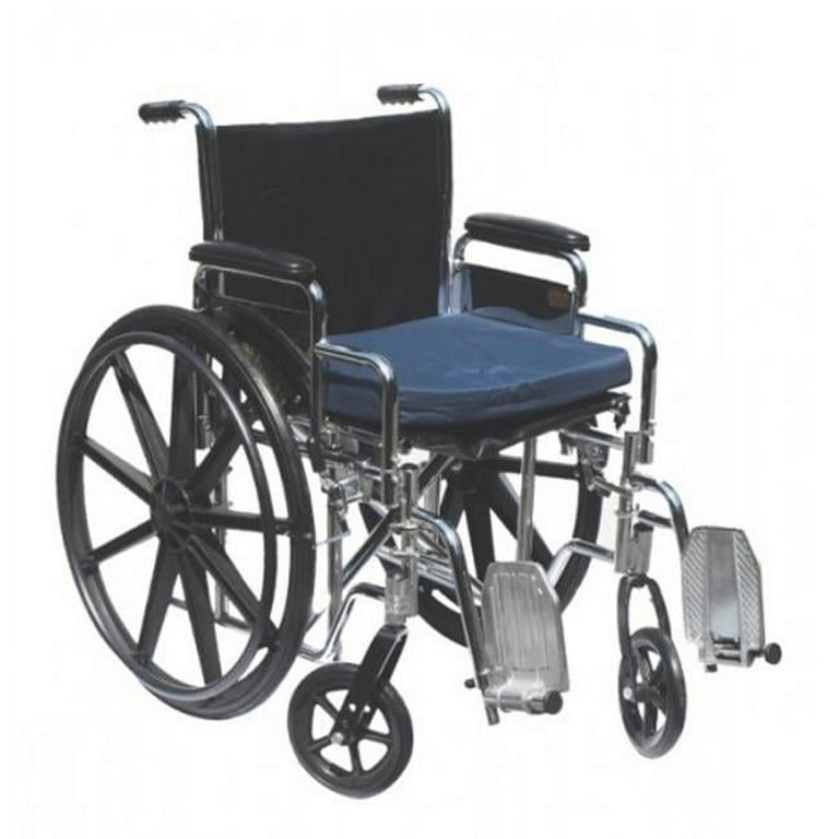 Wheelchair cushion with removable cover, foam, 16 Wheelchair cushion with removable cover, foam, 16