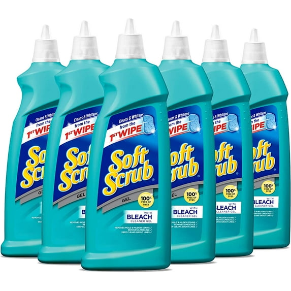 Gel with Bleach Cleaner, 28.6 Ounces (Pack of 6)