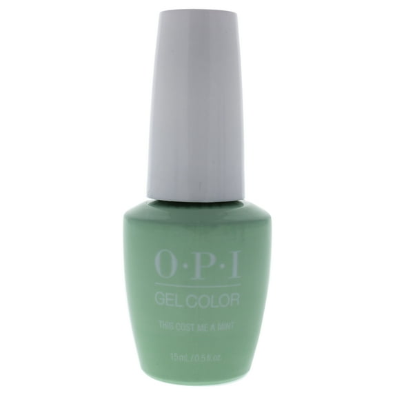 OPI GelColor - T72 This Cost Me a Mint - Pack of 2, 0.5 oz Nail Polish