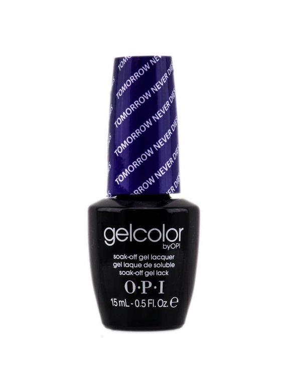 GelColor by OPI Soak-Off Gel Lacquer nail polish - Tomorrow Never Dies - HL D28