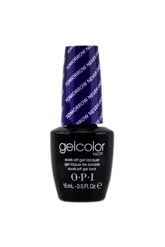 GelColor by OPI Soak-Off Gel Lacquer nail polish - Tomorrow Never Dies - HL D28