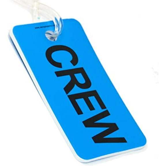 GelFlex Double Sided Crew Tag (Blue)