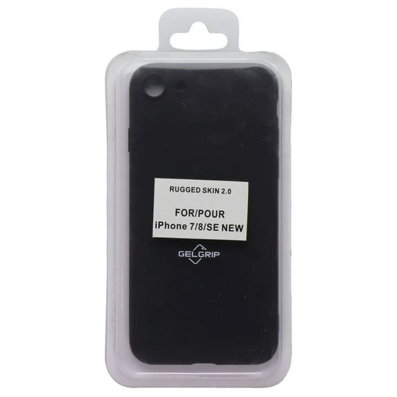 GelGrip Rugged Skin 2.0 Series Case for iPhone 7/8/SE - Black