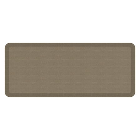 GelPro Contemporary Kitchen Mat, 20" x 48", Brown
