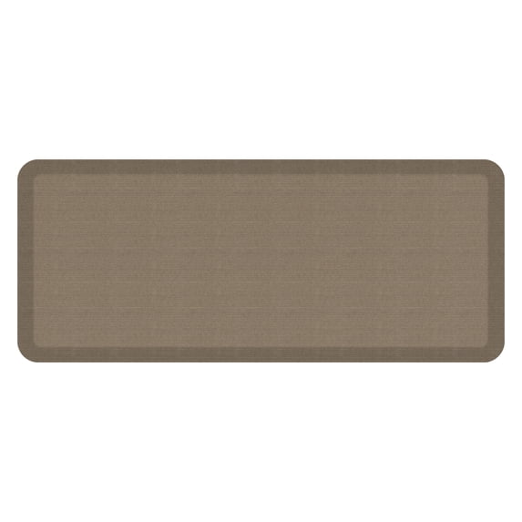 GelPro Contemporary Kitchen Mat, 20" x 48", Brown