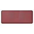thumbnail image 1 of GelPro Contemporary Kitchen Mat, 20" x 48", Leather Grain Red, 1 of 7