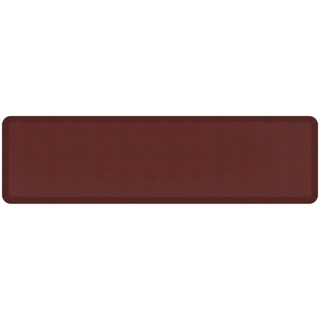 GelPro Contemporary Kitchen Mat, 20" x 72", Grasscloth Red