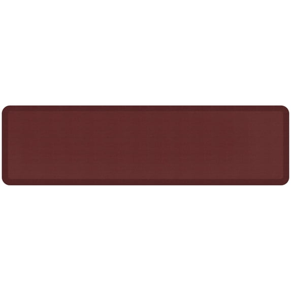GelPro Contemporary Kitchen Mat, 20" x 72", Grasscloth Red