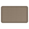 thumbnail image 1 of GelPro Contemporary Traditional Kitchen Mat, 20" x 32", Grasscloth Brown, 1 of 7