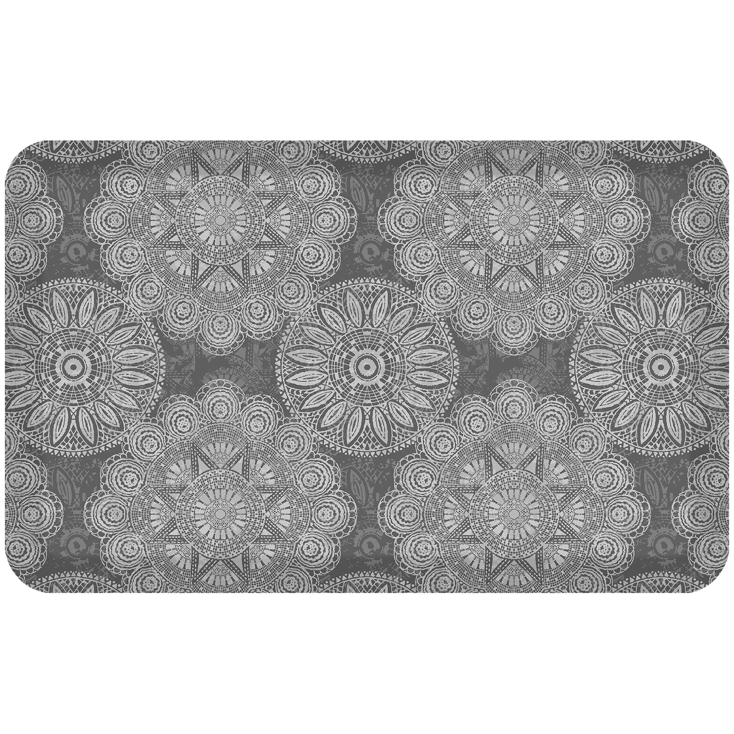 GelPro Designer Comfort Kitchen Floor Mat - Lorraine Charcoal - 20x32