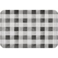 thumbnail image 1 of GelPro Kitchen Foam Mat Farmhouse Check, 20" x 30", Black, 1 of 3