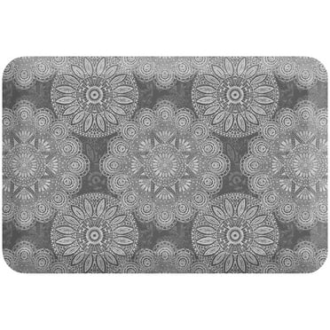GelPro Kitchen Foam Mat Lorraine, 20" x 30", Grey