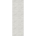 thumbnail image 1 of GelPro NeverMove Machine,Washable Antiqued Lattice Runner Rug 24" x 76" Grey, 1 of 1