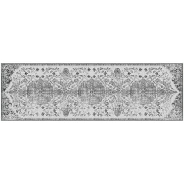 GelPro Nevermove Machine-Washable Kitchen Rug, 24"x76" Taryn Gray