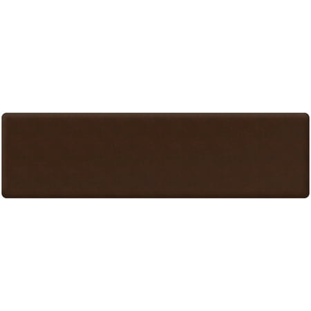 GelPro NewLife Anti-Fatigue Kitchen Runner Comfort Floor Mat-20x72-Leather Grain, Truffle