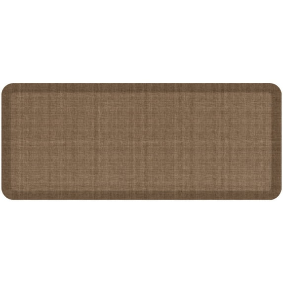 GelPro NewLife Designer Comfort Decorator Collection Kitchen Mat, 20" x 48", Tweed Brown