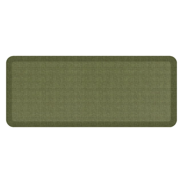 GelPro NewLife Designer Comfort Kitchen Floor Mat 20x48 Tweed Green