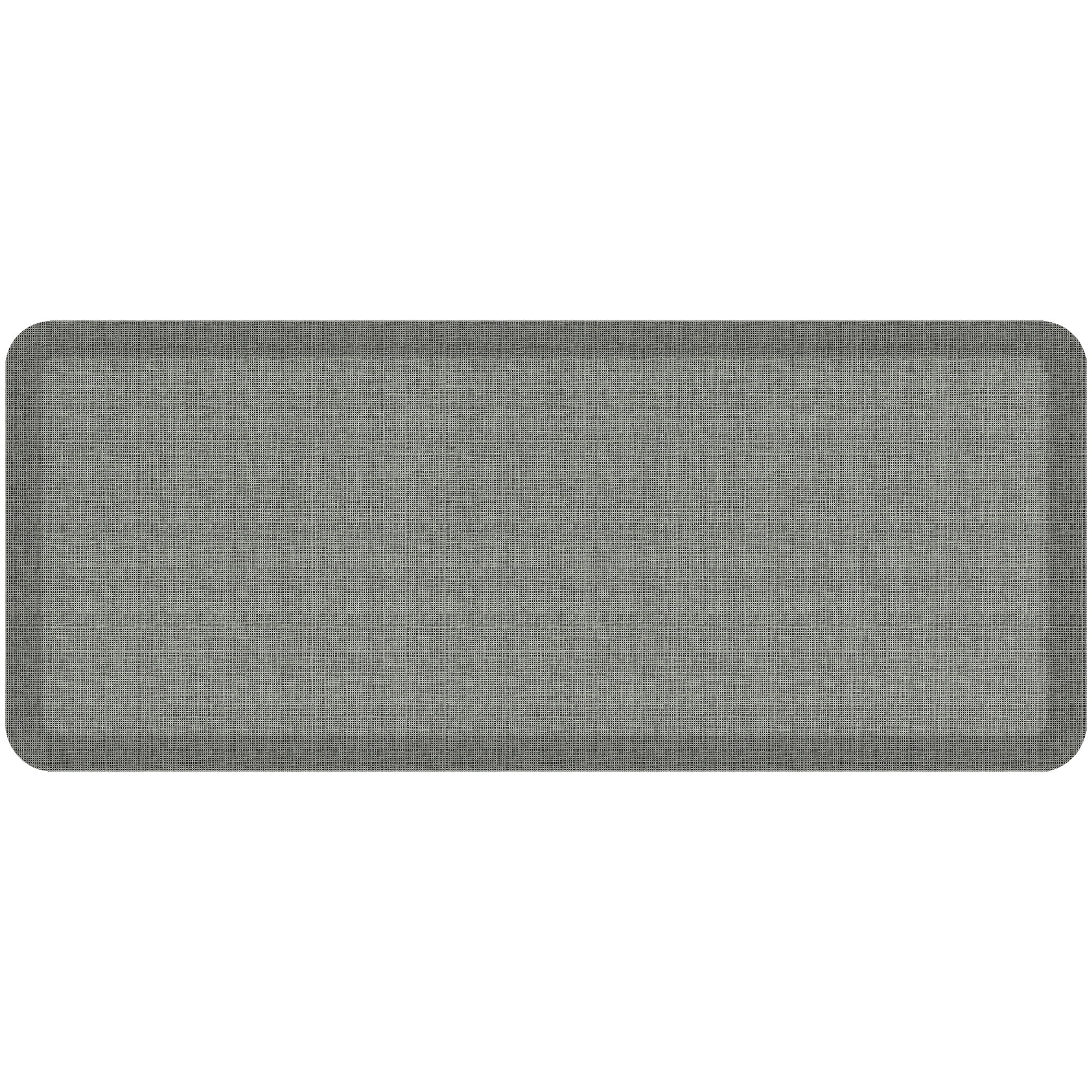 GelPro NewLife Designer Comfort Kitchen Floor Mat 20x72 Tweed Grey
