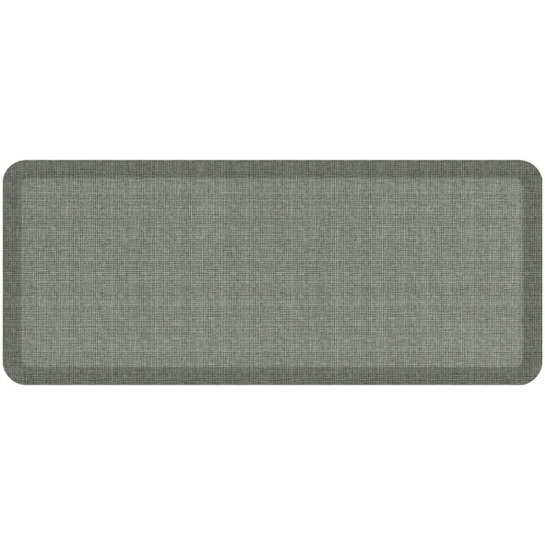 GelPro NewLife Designer Comfort Kitchen Floor Mat 20x48 Tweed Grey Goose 