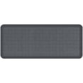 thumbnail image 1 of GelPro NewLife Designer Comfort Kitchen Floor Mat 20x48 Tweed Nickel Grey, 1 of 4