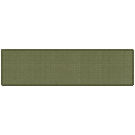 GelPro NewLife Designer Comfort Kitchen Floor Mat 20x72 Tweed Green Valley