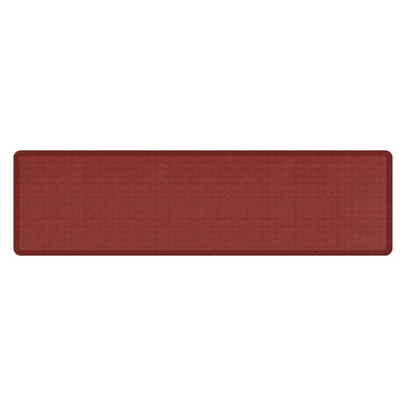 GelPro NewLife Designer Comfort Kitchen Floor Mat 30x108 Tweed Barn Red