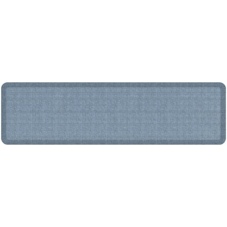 GelPro NewLife Designer Comfort Kitchen Floor Mat 30x108 Tweed Hydrangea