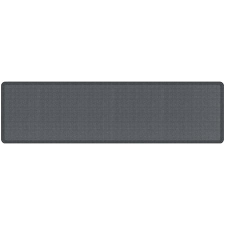 GelPro NewLife Designer Comfort Kitchen Floor Mat 30x108 Tweed Nickel Grey