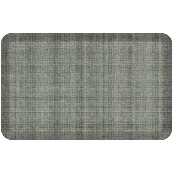 GelPro NewLife Designer Comfort Tweed Kitchen Floor Mat 20" x 32" Grey Goose