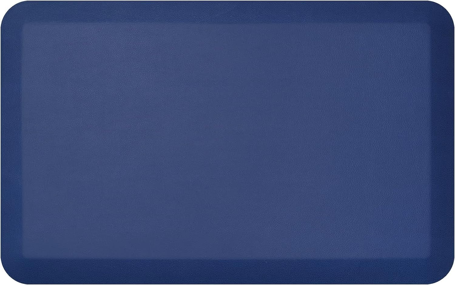 GelPro NewLife Leather Grain Blue Kitchen Mat, 20" x 32"