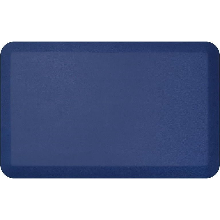 GelPro Newlife Designer Leather Grain Truffle 20 in. x 48 in. Anti-Fatigue Comfort Kitchen Mat