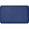 thumbnail image 1 of GelPro NewLife Leather Grain Blue Kitchen Mat, 20" x 32", 1 of 6