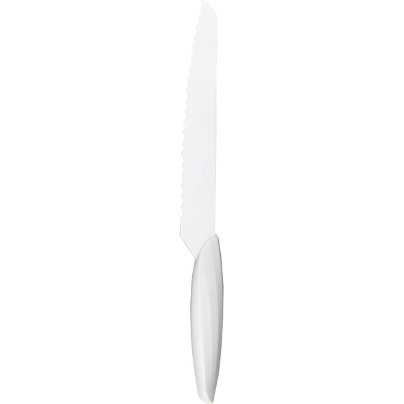 Gela 8-Inch Bread Knife, White Color
