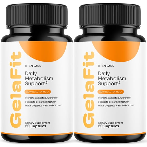 GelaFit Advanced Formula Pills Supporting Your Active Lifesyle Naturally Gela Fit 120 Capsules