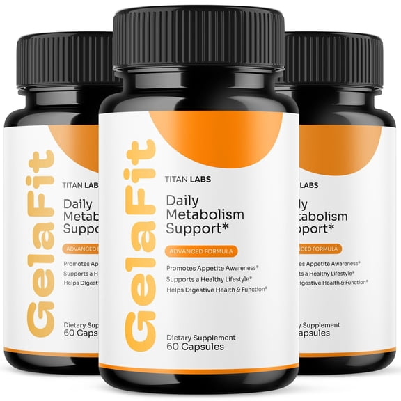 GelaFit Advanced Formula Pills Supporting Your Active Lifesyle Naturally Gela Fit 180 Capsules
