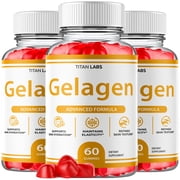 Gelagen Advanced Formula ACV Gummies Supplement to Support Healthy Skin Gela Gen 3 Pack