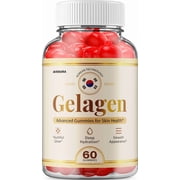 Gelagen Advanced Gummy Formula Natural Blend Healthy Skin Support, 60 Gummies