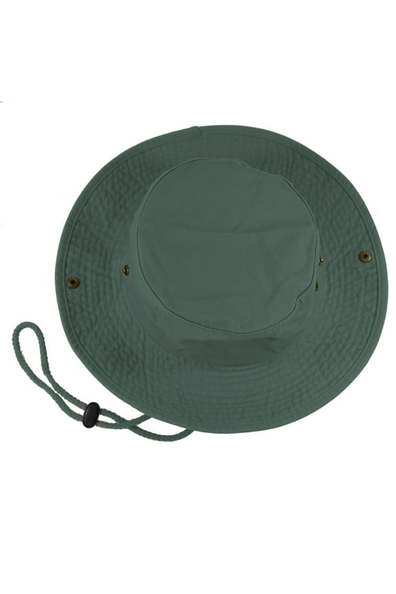 100% Cotton Stone-Washed Safari Booney Sun Hats Caps Adult Size.