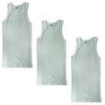 thumbnail image 1 of Gelante Adult Men's Basic Tank Top Athletic Sleeveless Shirt- 3 Pcs White Small, 1 of 5